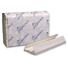 Georgia-Pacific Preference 20241 White C-Fold Paper Towel, 13.2" Length x 10.1" Width (Case of 12 Packs, 200 per Pack)