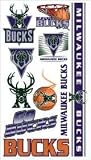 Sporting Goods : Milwaukee Bucks Temporary Tattoos Set (Set of 6 Sheets)