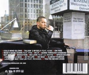 Eminem Recovery cd cover