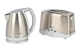 Hinari STPKT07 - Twin Pack Kettle / Toaster - Brushed St/Steel & Silver