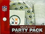 Pittsburgh Steelers 96 Piece Plastic Dinnerware Set - Football Sports Merchandise by Caseys