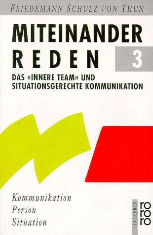 Produkt-Bild: Miteinander reden, Band 3: Das "Innere Team" und situationsgerechte Kommunikation