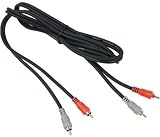 Hosa Dual RCA Male to RCA Male Cable, 20ft