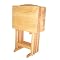 TV Tray Set- Natural