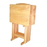 TV Tray Set - Natural