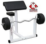Deltech Fitness Preacher Curl Bench