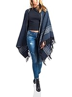Ornella Dutti Poncho Alma (Azul)