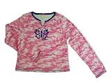 Candies Girls Velvety Camouflage Pajama Top
