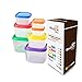 21 Day Fix Container Set by Prolific Kitchen - 7 Piece Portion Control Container Set - Color Coded Lids with Free Guide - BPA Free, Microwave Safe - Take The Guess Work Out of Dieting, Order Today!