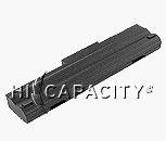 Rectangular battery grooved back and five slit-type contacts on side.
