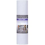 Duck Brand 281877 Select Grip Easy Liner Non-Adhesive Shelf Liner, 20-Inch x 24-Feet, White