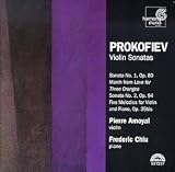 Prokofiev: Violin Sonatas no. 1 & 2, Five Melodies, etc. / Amoyal, Chiu
