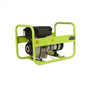 E 3750 ALT 3750 Watt Portable Diesel Generator with Manual Start by 