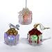 Club Pack of 12 Lighted LED Color Changing Christmas Present Ornaments 2"