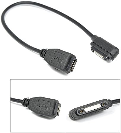 Kasionvi Magnetic Micro B Charging Cable for Sony Xperia Z3 Z2 Z1 / Z3 Z2 Compact