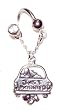Just Married Belly Button Ring with a Twist