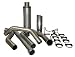 Bully Dog 82010 4 Single Aluminized Steel Turbo Back Exhaust System