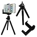 Skque Universal Mini Tripod Stand Camera Video Holder for Apple iPod Touch, iPhone 3G, 3GS, 4, 4S, Black (Fits Devices upto 58mm wide)