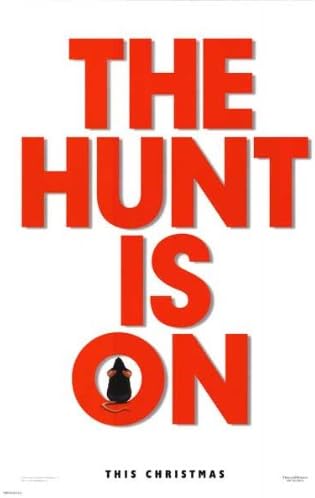 Mouse Hunt Advance Movie Poster Double Sided Original 27x40