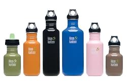 Klean Kanteen Stainless Steel Colored Water Bottles