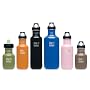 Klean Kanteen Stainless Steel Colored Water Bottles with Poly Loop Cap