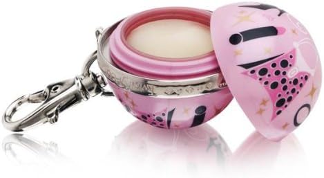 Ballmania Twist & Pout Lip Balm SPF 20 Lip Clip Key Chain Princess