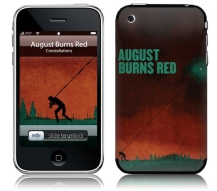 MusicSkins August Burns Red-Constellations-selbstklebende Schutzh&uuml;lle f&uuml;r Apple iPhone 2G/ Preisvergleich