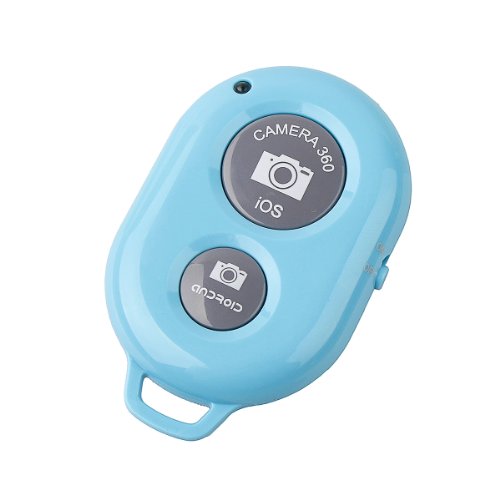 Kootek Bluetooth Wireless Remote Control Camera Shutter Release Self Timer for IOS Android Smartphone Tablet IphoneIpad Sony Xperia, HTC New One and X, Samsung Galaxy Note Google Nexus(Blue)