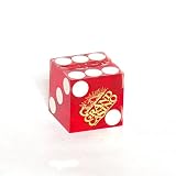 Canceled Casino Dice (Translucent Red 19mm)