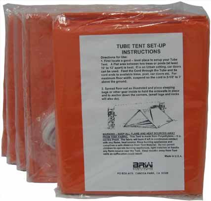 Emergency Shelter Tube Tent by edisastersystems.com