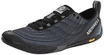 Merrell Women's Vapor Glove 2 Trail Running Shoe, Black/Castle Rock, 5 M US

