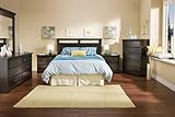 Bedroom Furniture Set in Ebony - South Shore Furniture - 3177-BSET