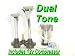 Chrome DUAL Trumpets 135db Air Horn Kit w/12v H.D. Compressor Plug-n-Blow Perfect for...