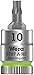 Wera 05003362001 8767 A HF Torx Zyklop Bit Socket with 1/4" Drive with Holding Function, TX 10 x 28 mm