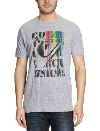 Quiksilver Herren T-shirt Basic, light grey heat, 44-46 (S), KMMJE93136 Preisvergleich