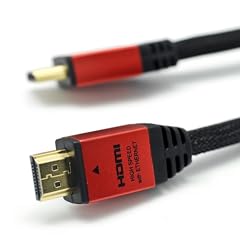 LCS - CALLISTO - 5M - ULTRA SERIES - HDMI 1.4a Generation - High speed with ETHERNET und 3D - Quad-Abschirmung / geflochten - f�r alle HDTV, LCD, LED, Plasma - Nutzen Sie die Vorteile von neuen Technologien ARC - CEC - Signal Video High Performance mit Deep Color und x.v.Color bis zu 4096 von 2160 (Digital Cinema Format 2160p) - Ger�ten wie Home-Theater, Blu-ray (Multimedia), PC, Xbox, PS3, Camcorder, Kamera, etc.