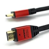 LCS - CALLISTO - 1,5M - CABLE HDMI 1.4 - 15,2 Gbps - 3D - Quadruple Blindage - Support r�solution � Tr�s Haute D�finition � 4K x 2K - Audio Return Channel (ARC) - Signal Video Haute performance 2160p avec Ethernet et 3D - Connecteurs plaqu�s or