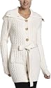 EMU Women's Airlie Cable Knit Belted Cardigan