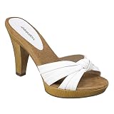 Xhilaration Tawny Knotted Sandals - White