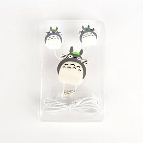 Totoro Ecouteurs Intra-auriculaire MP3 PC Blanc