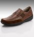 AirflexÃ¢âÂ¢ Comfort Leather Panelled Slip On Shoes