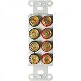 OEM SYSTEMS IWM-8BPG 5-Way Binding Posts (8 plugs)