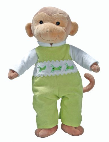 Kelly B. Rightsell Pickles Designs Soft Plush Toy, Mac Monkey, 14X17″