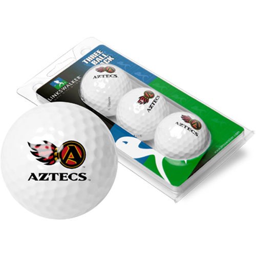 San Diego State Aztecs Ncaa 3 Golf Ball Sleeve Pack