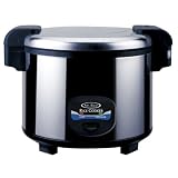 Sunpentown SC-5400S 35-Cup Stainless-Steel Heavy-Duty Rice Cooker