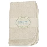 Bumkins Organic Cotton Burp Cloth 2-Pack - Natural