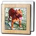 Dogs Pitbull - American Pitbull - Tile Napkin Holders