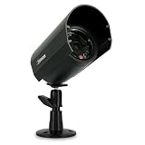 Defender SPARTAN1 High Resolution Indoor/Outdoor Night Vision CCD Security Camera (Black)