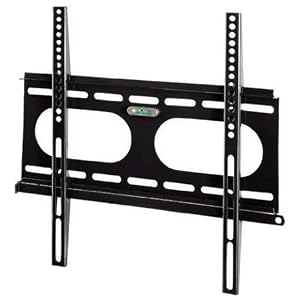 Hama TV Wandhalterung, Fix, für 58 - 107cm (23 - 42 Zoll) Fernseher, max.50 kg, Schwarz