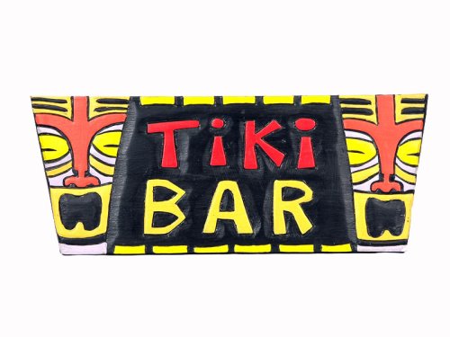 TIKI ART - POP ART TIKI BAR SIGN - 20 - TIKI BAR DECOR